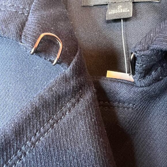 ANN TAYLOR Double Breasted Jacket in Navy Blue Size 2 - Picture 5 of 13